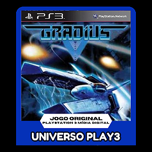 Gradius V (Clássico Ps2) em Midia Digital Ps3