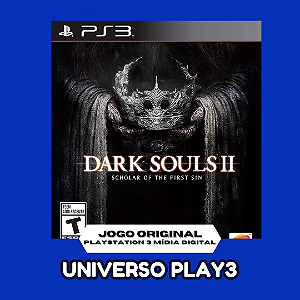 Dark Souls 2 Scholar of First Sin para ps3 em mídia digital