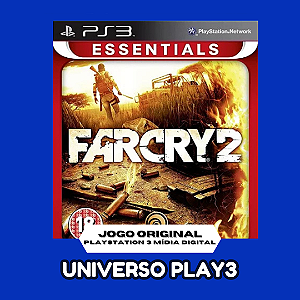 Far Cry 2 para ps3 em mídia digital