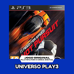Need for Speed Hot Pursuit para ps3 em mídia digital