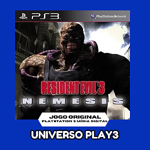 Resident Evil 3 Nemesis (Classico Ps1) em Midia Digital Ps3