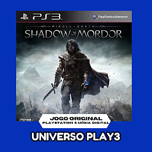 Middle Earth Shadow Of Mordor em Midia Digital Ps3