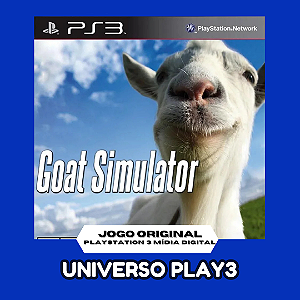 Goat Simulator para ps3 em midia digital
