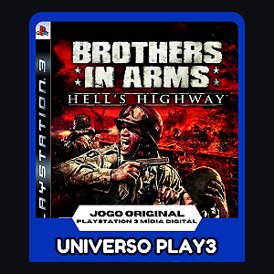 Brothers in Arms: Hell's Highway em Midia Digital Ps3