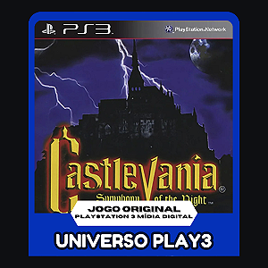 Castlevania: Symphony of the Night (PSOne Classic) em Midia Digital Ps3