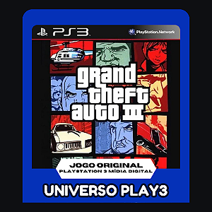 Grand Theft Auto 3 em Midia Digital Ps3