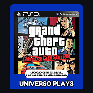GTA Grand Theft Auto Liberty City Stories (PS2 Classic) em Midia Digital Ps3