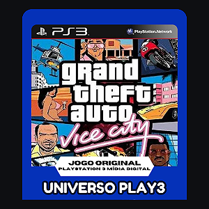 GTA Grand Theft Auto Vice City (PS2 Classic) em Midia Digital Ps3