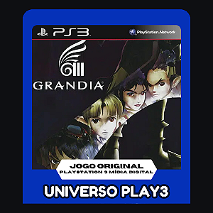 GRANDIA III (PS2 Classic) em Midia Digital Ps3