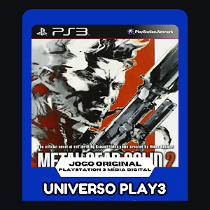 Metal Gear Solid 2: Sons of Liberty - HD Edition em Midia Digital Ps3