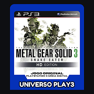 Metal Gear Solid 3: Snake Eater - HD Edition em Midia Digital Ps3