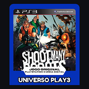 Shoot Many Robots  em Midia Digital Ps3