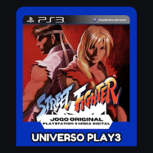 Street Fighter Alpha (PSOne Classic) em Midia Digital Ps3