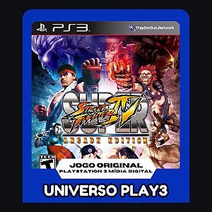Super Street Fighter IV Arcade Edition em Midia Digital Ps3