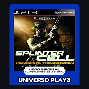 Tom Clancy's Splinter Cell Pandora Tomorrow HD em Midia Digital Ps3
