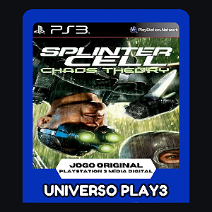 Tom Clancys Splinter Cell Chaos Theory HD em Midia Digital Ps3