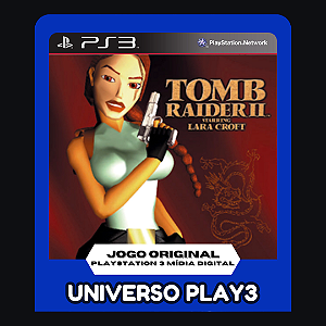 Tomb Raider 2 (PSOne Classic) em Midia Digital Ps3