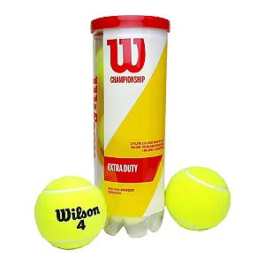 BOLA DE TÊNIS CHAMPIONSHIP EXTRA DUTY - WILSON