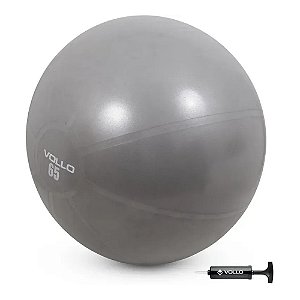 Bola Suíça Gym Ball 65 cm com Bomba - Vollo
