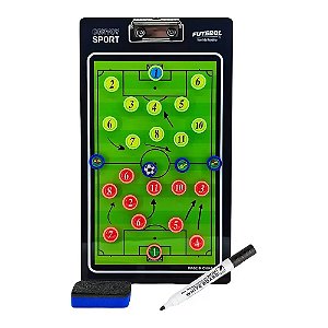 PRANCHETA TÁTICA MAGNÉTICA DE FUTEBOL - CONVOY