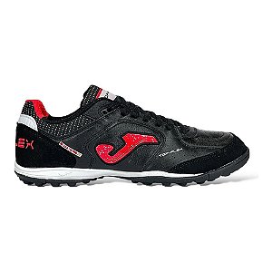 CHUTEIRA SOCIETY TOP FLEX PRETO/CORAL - JOMA
