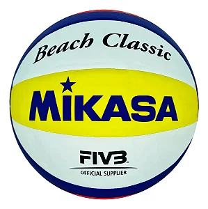 BOLA DE VÔLEI DE PRAIA BEACH BV552C PADRÃO FIVB - MIKASA
