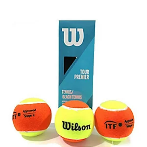 BOLA DE TÊNIS/BEACH TENNIS TOUR PREMIER - PONTO LARANJA - WILSON