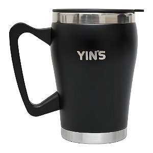 CANECA TÉRMICA SELECT EM AÇO INOX 350 ML - YIN'S