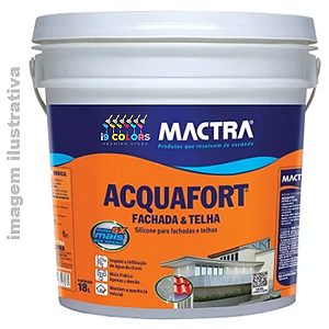 Acquafort fachada  18 litros - Mactra