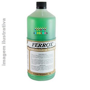 Convertedor de Ferrugem Ferrox 1 lt Reprotécnica - Verde