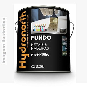 FUNDO BS NIVELADOR MADEIRA 3.6LT HYDRONORTH - Branco