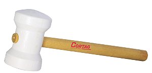 MARTELO BORRACHA 60MM - Branco