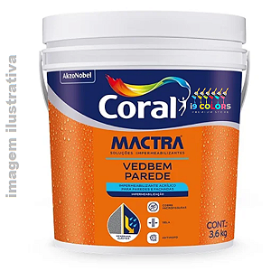 VedBem Parede 3,6 quilos - Mactra