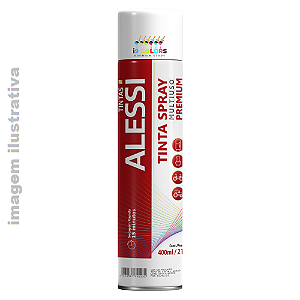 Alessi Spray Brilhante - Branco Brilhante