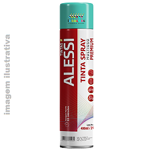 Alessi Spray Metálico Brilhante - Verde Metálico