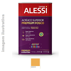 Tinta Acrílica Alessi Acrílico Superior Premium 18 litros - Marrocos Fosco