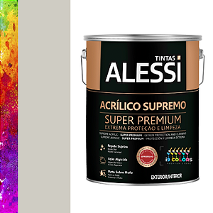 Tinta Acrílica Alessi Supremo  3,2 litros - Algodão Egípcio Suvinil Self Color