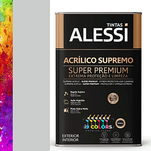 Tinta Acrílica Alessi Supremo 16 litros - Prata Fina Coral SC