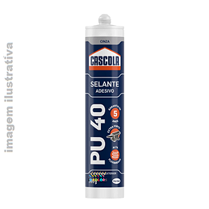 Adesivo PU 40 Tubo 380 gramas Cascola Henkel - Branco