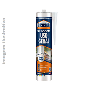 Tubo de Silicone 280 gramas para Uso Geral Cascola Henkel - Incolor