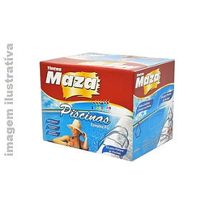 Kit PU para Piscina 4,5 litros Maza - Azul