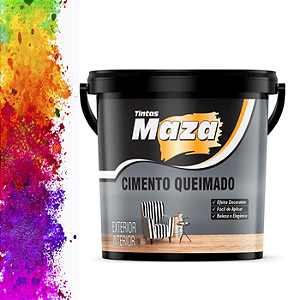 Maza Cimento Queimado 23 quilos - Base