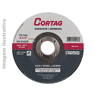 DISCO DESBASTE 115MM X 22.2