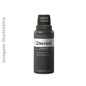 Suvinil Corante Líquido 50ml - Preto