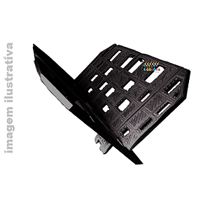 GABARITO PARA CORTE DE PERFIL HOMESTAR - Preto