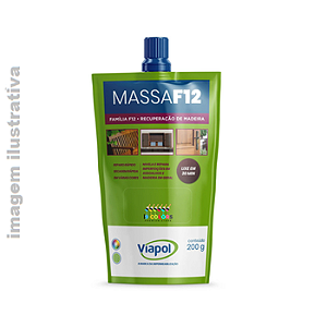 Massa para Madeira MF-12 200 gramas - Marfim