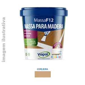 Massa para Madeira MF-12 400 gramas - Cerejeira