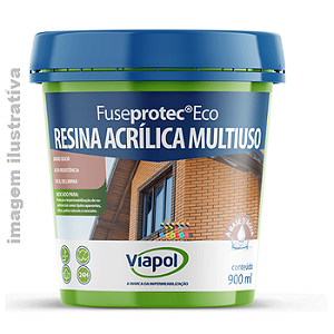 Resina Acrílica Base Água Brilhante para Telha, Pedra ou Tijolo 0,9 Litros - Incolor