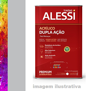 Alessi Dupla Ação Fosco 16 litros - Troféu de Prata Coral SC