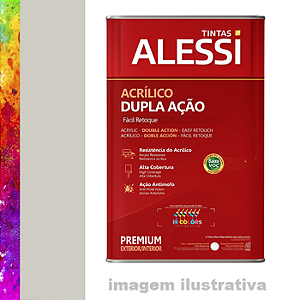 Alessi Dupla Ação Fosco 16 litros - Crômio Suvinil Self Color